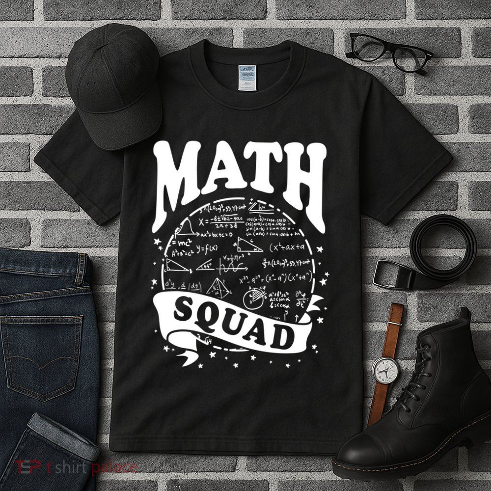 Math Squad Math Nerd Math Lovers Gift Math Teacher Gift Tall T-Shirt