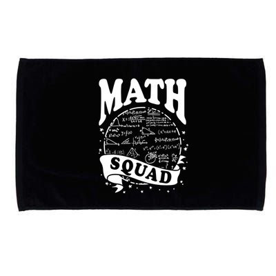 Math Squad Math Nerd Math Lovers Gift Math Teacher Gift Microfiber Hand Towel