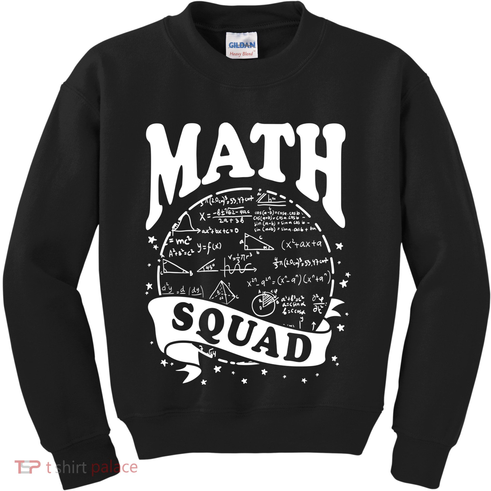 Math Squad Math Nerd Math Lovers Gift Math Teacher Gift Kids Sweatshirt