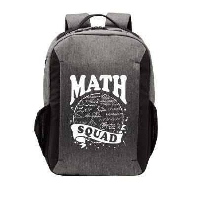 Math Squad Math Nerd Math Lovers Gift Math Teacher Gift Vector Backpack
