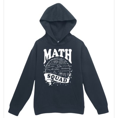 Math Squad Math Nerd Math Lovers Gift Math Teacher Gift Urban Pullover Hoodie