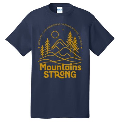 Mountains Strong Tall T-Shirt