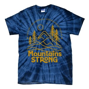 Mountains Strong Tie-Dye T-Shirt