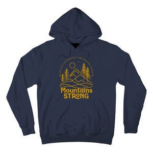 Mountains Strong Tall Hoodie