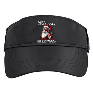 Mewing Santa Mew Funny Santa Meme Rizz Riz Zmas Christmas Adult Drive Performance Visor