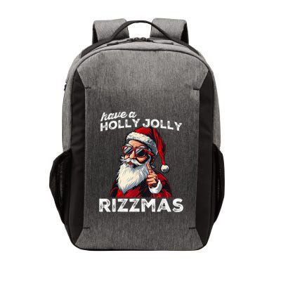 Mewing Santa Mew Funny Santa Meme Rizz Riz Zmas Christmas Vector Backpack