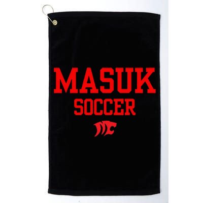 Masuk Soccer  Platinum Collection Golf Towel