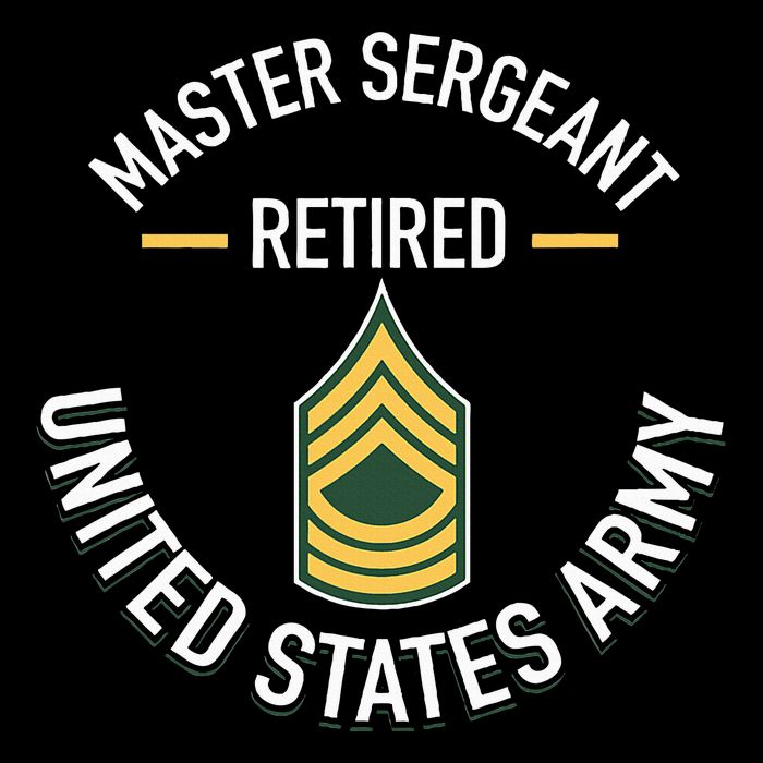 Master Sergeant Msg Retired Army Military Retirement Gifts Drawstring Bag