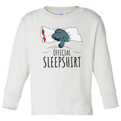 M.A.N.A.T.E.E Sleepshirt Toddler Long Sleeve Shirt