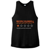 Multiple Sclerosis Ms Review Very Bad Would Not Recommend Ladies PosiCharge Tri-Blend Wicking Tank