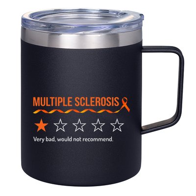 Multiple Sclerosis Ms Review Very Bad Would Not Recommend 12oz Stainless Steel Coffee Mug