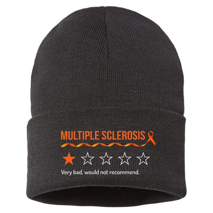 Multiple Sclerosis Ms Review Very Bad Would Not Recommend Sustainable Knit Beanie