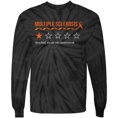 Multiple Sclerosis Ms Review Very Bad Would Not Recommend Tie-Dye Long Sleeve Shirt