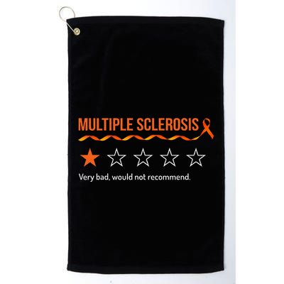 Multiple Sclerosis Ms Review Very Bad Would Not Recommend Golf Towel
