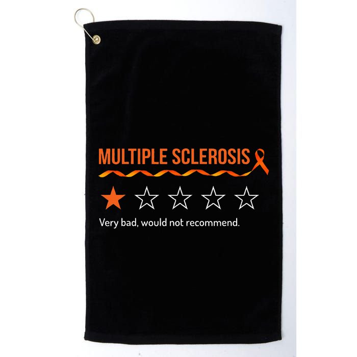 Multiple Sclerosis Ms Review Very Bad Would Not Recommend Golf Towel