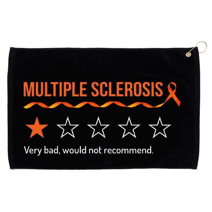 Multiple Sclerosis Ms Review Very Bad Would Not Recommend Grommeted Golf Towel