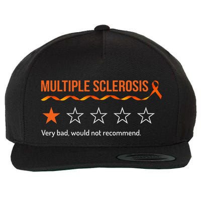 Multiple Sclerosis Ms Review Very Bad Would Not Recommend Wool Snapback Cap