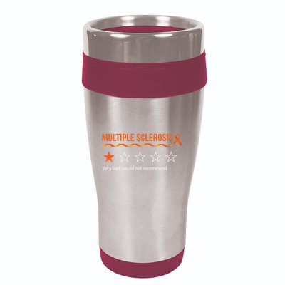 Multiple Sclerosis Ms Review Very Bad Would Not Recommend 16oz Travel Tumbler