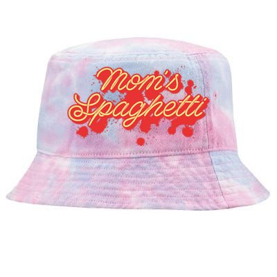 Moms Spaghetti Meatballs Tomato Sauce Tie-Dyed Bucket Hat