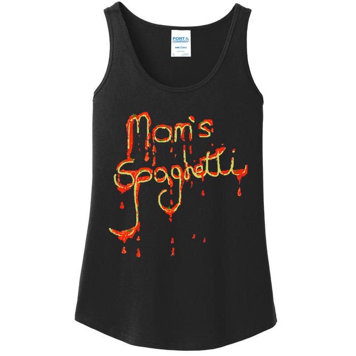 Moms Spaghetti Music Ladies Essential Tank