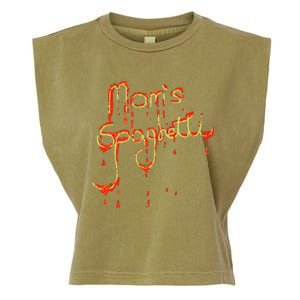 Moms Spaghetti Music Garment-Dyed Women's Muscle Tee