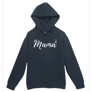 Mama Squared Mother Of Two Mom Of Twins Mother's Day Mommy Urban Pullover Hoodie