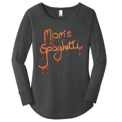 Moms Spaghetti Music Women's Perfect Tri Tunic Long Sleeve Shirt