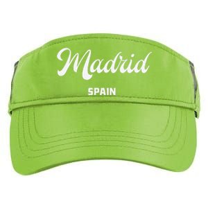 Madrid Spain Adult Drive Performance Visor