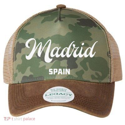 Madrid Spain Legacy Tie Dye Trucker Hat