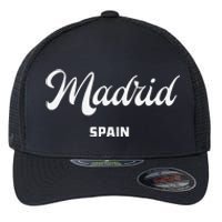 Madrid Spain Flexfit Unipanel Trucker Cap