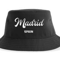 Madrid Spain Sustainable Bucket Hat