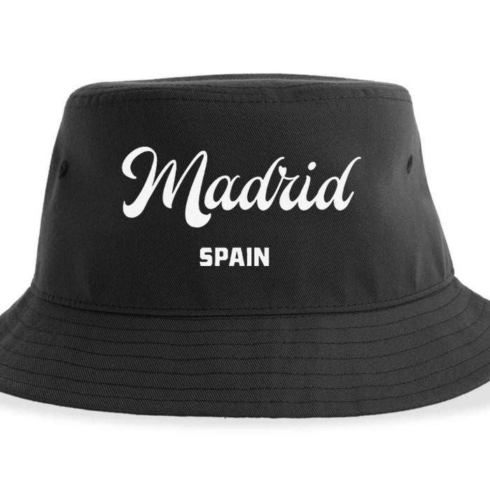 Madrid Spain Sustainable Bucket Hat