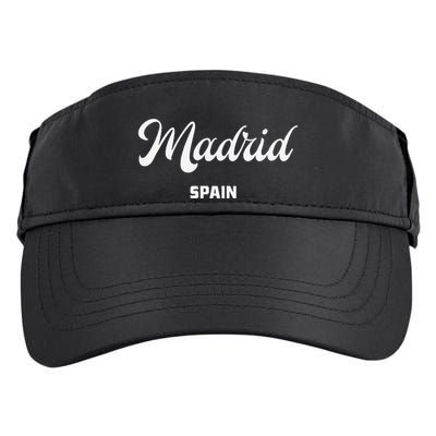 Madrid Spain Adult Drive Performance Visor