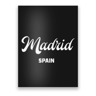 Madrid Spain Poster