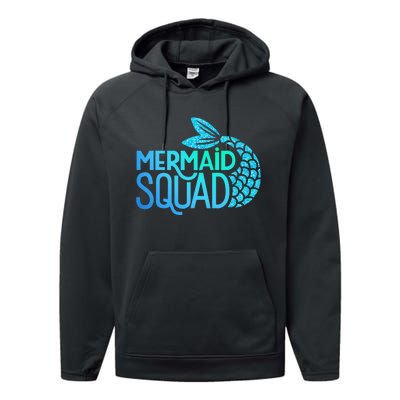 Mermaid Squad Performance Fleece Hoodie