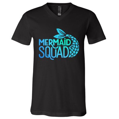 Mermaid Squad V-Neck T-Shirt