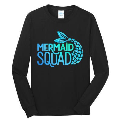 Mermaid Squad Tall Long Sleeve T-Shirt