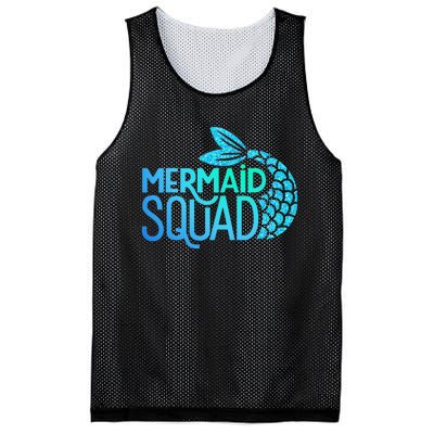 Mermaid Squad Mesh Reversible Basketball Jersey Tank