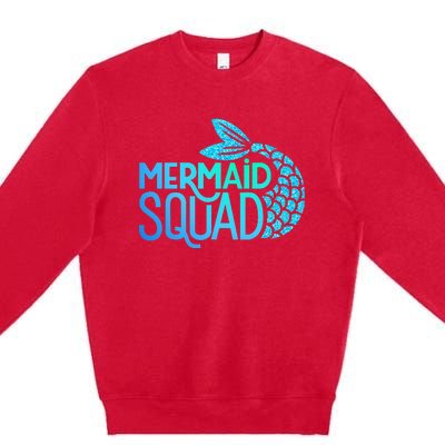 Mermaid Squad Premium Crewneck Sweatshirt