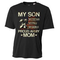 My Son My Soldier My Pride My Hero Proud Mom Cooling Performance Crew T-Shirt