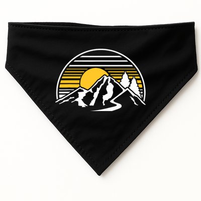 Mountains Sun USA-Made Doggie Bandana
