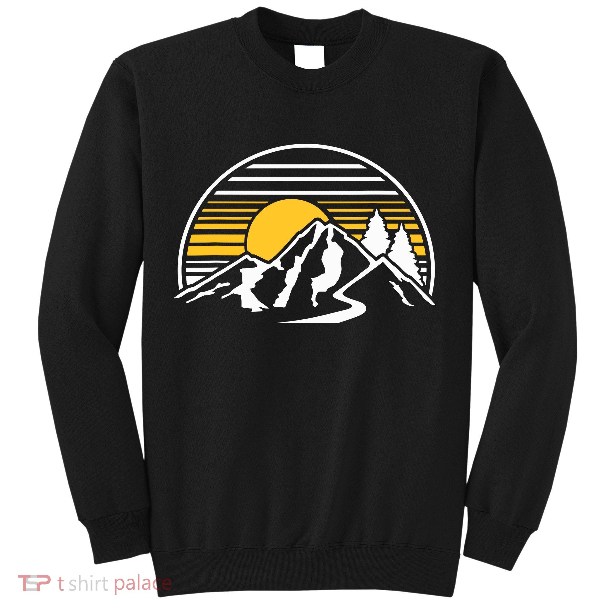 Mountains Sun Sweatshirt