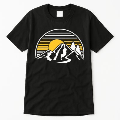 Mountains Sun Tall T-Shirt