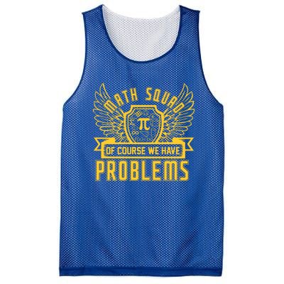 Math Squad Math Nerd Math Lovers Gift Math Teacher Gift Cute Gift Mesh Reversible Basketball Jersey Tank