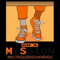 Multiple Sclerosis Ms Awareness Walk On Mission 16oz Travel Tumbler