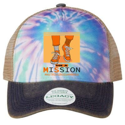 Multiple Sclerosis Ms Awareness Walk On Mission Legacy Tie Dye Trucker Hat