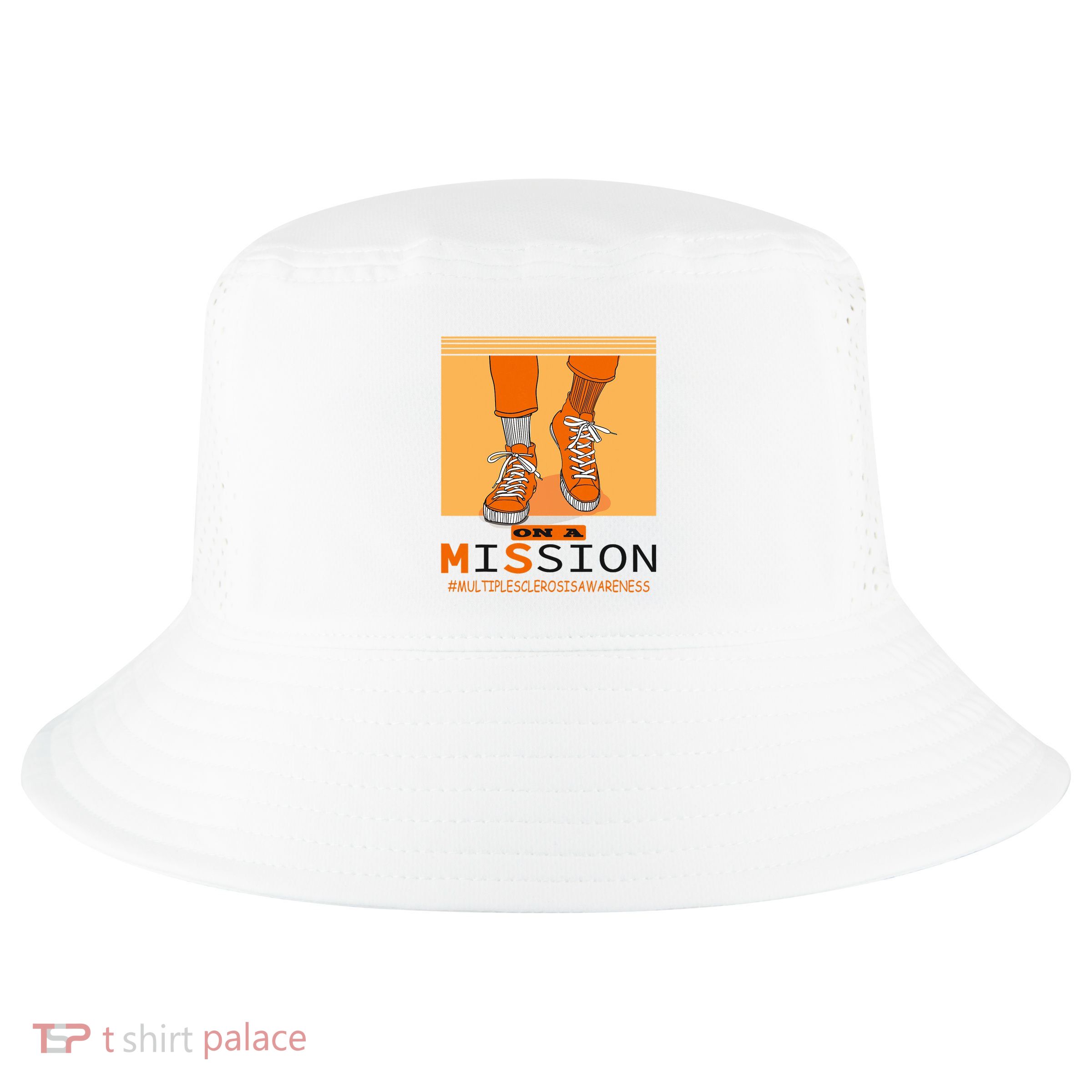 Multiple Sclerosis Ms Awareness Walk On Mission Cool Comfort Performance Bucket Hat