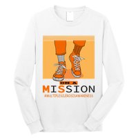Multiple Sclerosis Ms Awareness Walk On Mission Long Sleeve Shirt