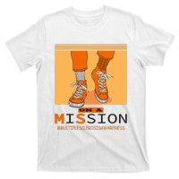 Multiple Sclerosis Ms Awareness Walk On Mission T-Shirt