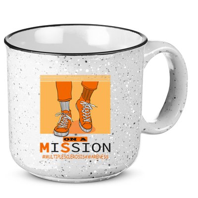 Multiple Sclerosis Ms Awareness Walk On Mission 15oz Campfire Ceramic Mug